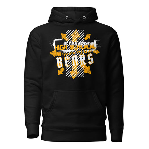 Hastings High School Bears Black Premium Unisex Hoodie 210