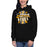 Woman wearing Hastings High School Bears Black Premium Unisex Hoodie 210