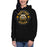 Woman wearing Hastings High School Bears Black Premium Unisex Hoodie 214