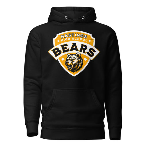 Hastings High School Bears Black Premium Unisex Hoodie 221