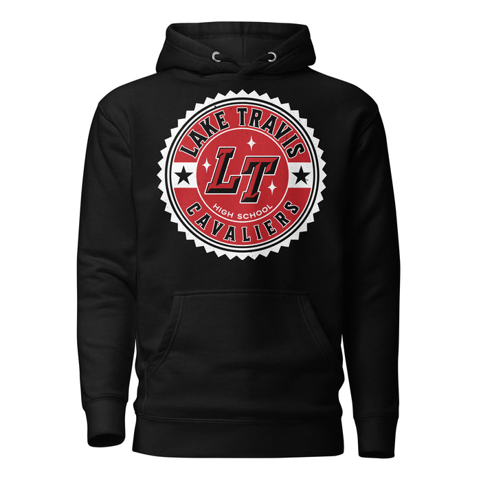 Lake Travis High School Cavaliers Black Premium Unisex Hoodie 203