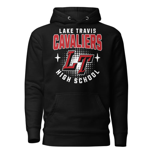 Lake Travis High School Cavaliers Black Premium Unisex Hoodie 206