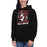 Woman wearing Lake Travis High School Cavaliers Black Premium Unisex Hoodie 205