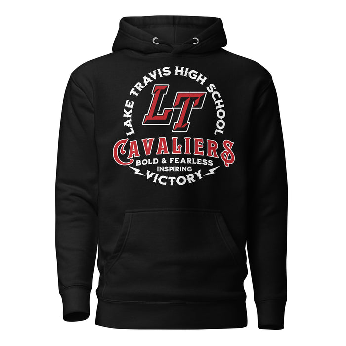 Lake Travis High School Cavaliers Black Premium Unisex Hoodie 206