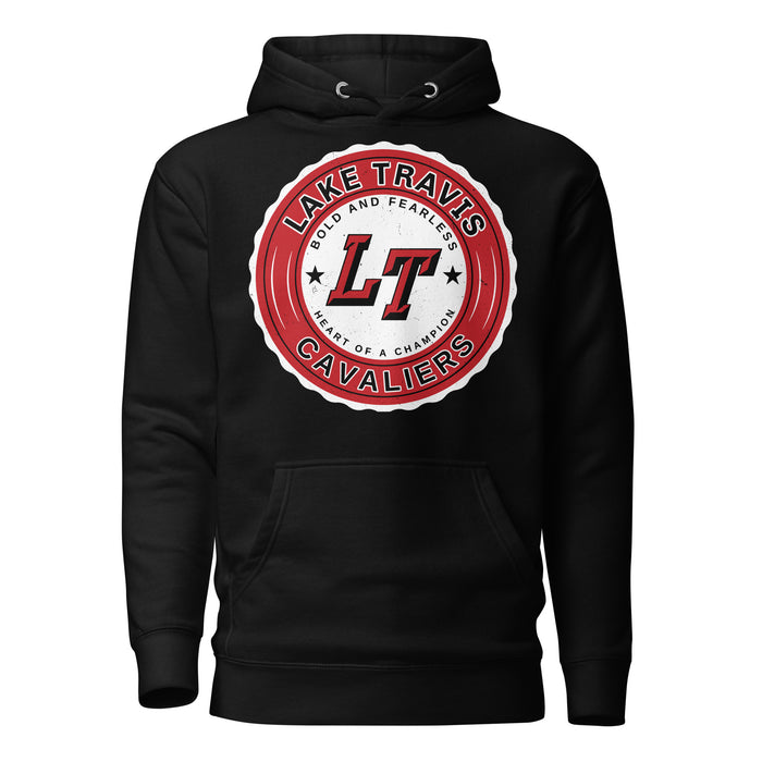 Lake Travis High School Cavaliers Black Premium Unisex Hoodie 216