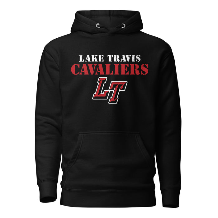 Lake Travis High School Cavaliers Black Premium Unisex Hoodie 222