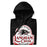 Neatly folded Langham Creek High School Lobos Black Premium Unisex Hoodie 219