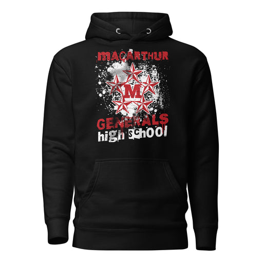 MacArthur High School Generals Black Premium Unisex Hoodie 205