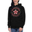 Woman wearing MacArthur High School Generals Black Premium Unisex Hoodie 214