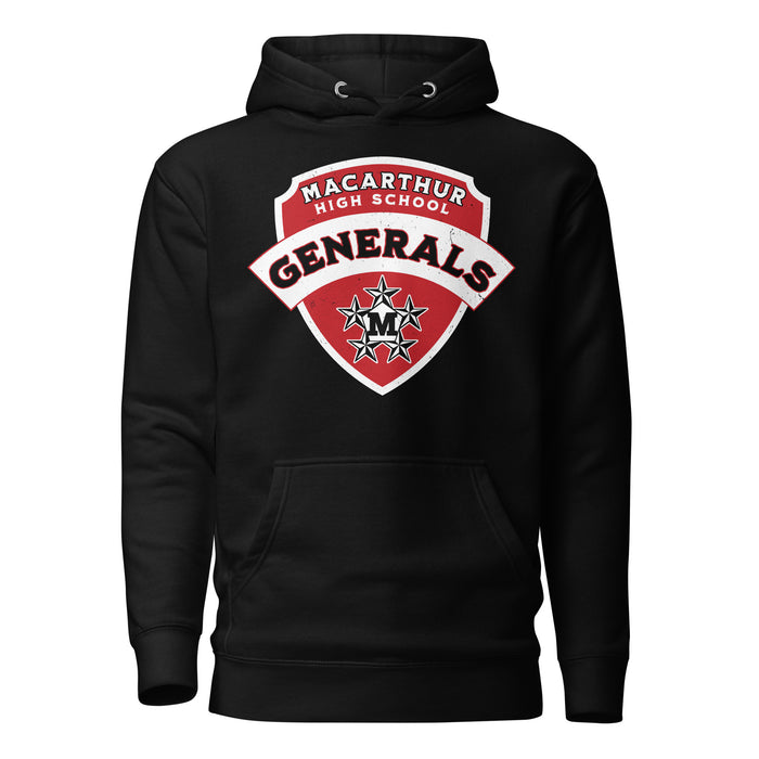 MacArthur High School Generals Black Premium Unisex Hoodie 221