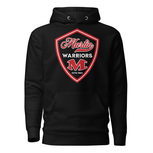 Martin High School Warriors Black Premium Unisex Hoodie 225