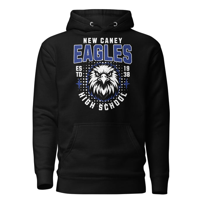 New Caney High School Eagles Black Premium Unisex Hoodie 204