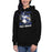 Woman wearing New Caney High School Eagles Black Premium Unisex Hoodie 204