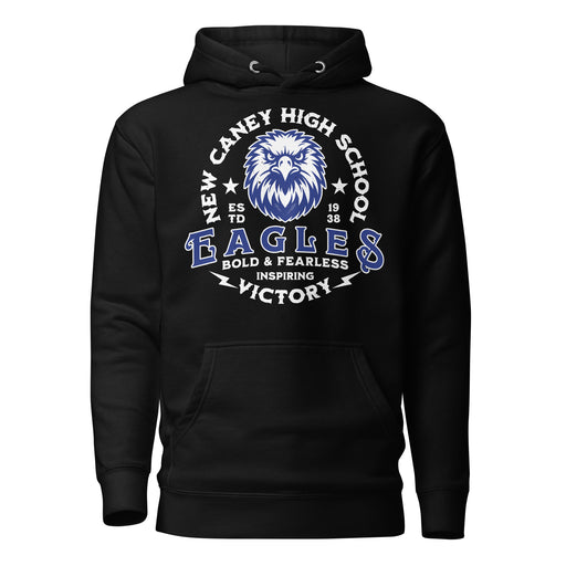 New Caney High School Eagles Black Premium Unisex Hoodie 206