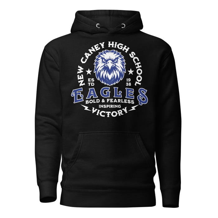 New Caney High School Eagles Black Premium Unisex Hoodie 206