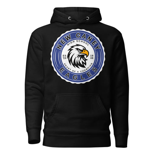 New Caney High School Eagles Black Premium Unisex Hoodie 216