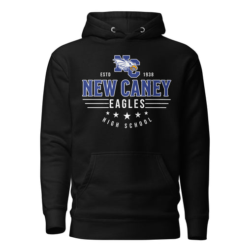 New Caney High School Eagles Black Premium Unisex Hoodie 217