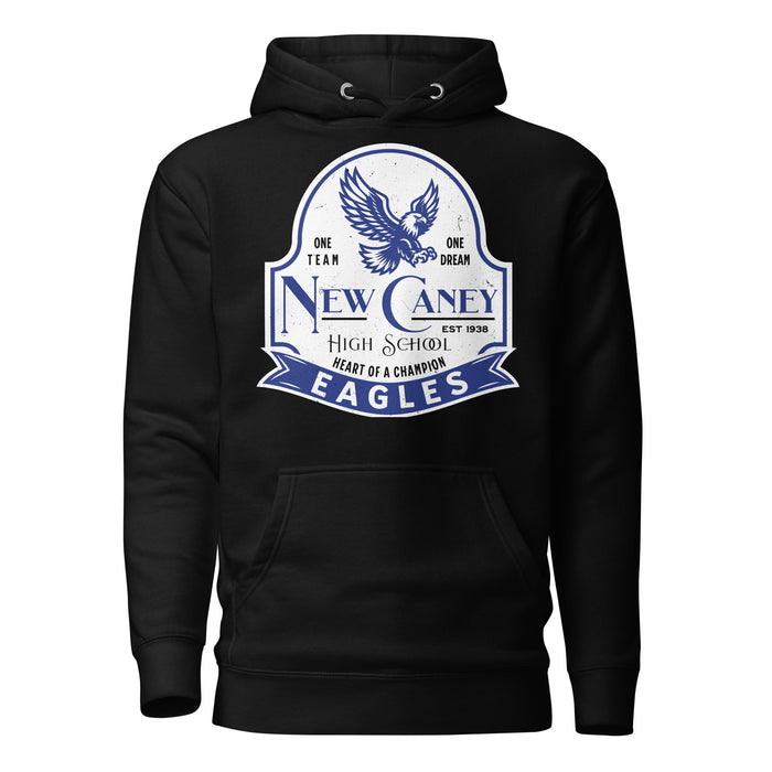 New Caney High School Eagles Black Premium Unisex Hoodie 219