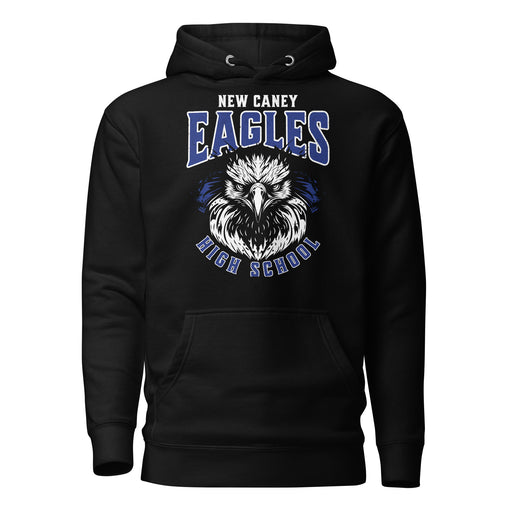 New Caney High School Eagles Black Premium Unisex Hoodie 224