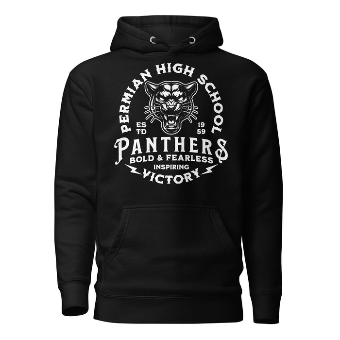 Permian High School Panthers Black Premium Unisex Hoodie 206