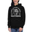 Woman wearing Permian High School Panthers Black Premium Unisex Hoodie 208