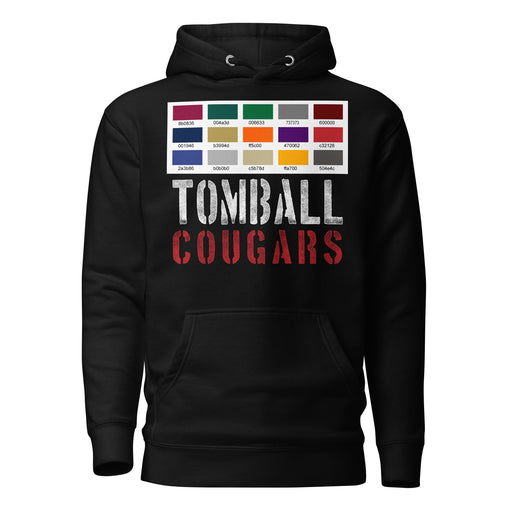 District 63 Apparel Hoodie Color Sample