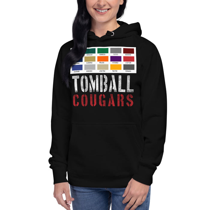 District 63 Apparel Hoodie Color Sample