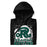 Neatly folded Reagan High School Rattlers Premium Black Hoodie 202