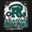 Close-up view of Reagan High School Rattlers Premium Black Hoodie 202