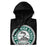 Neatly folded Reagan High School Rattlers Premium Black Hoodie 220