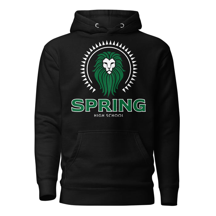 Spring High School Lions Black Premium Unisex Hoodie 221