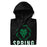 Neatly folded Spring High School Lions Black Premium Unisex Hoodie 226