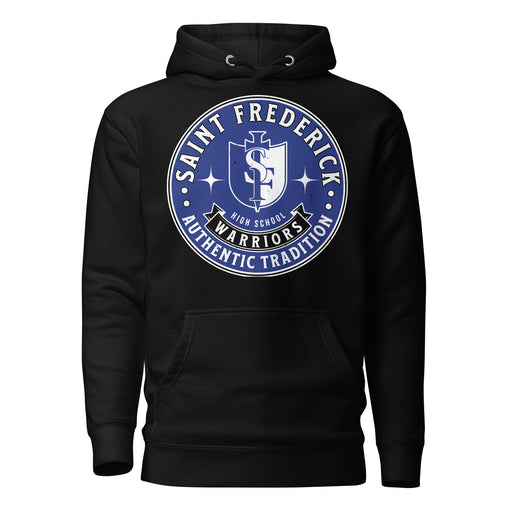 St. Frederick High School Warriors Black Premium Unisex Hoodie 215