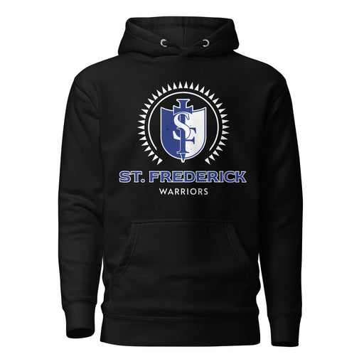 St. Frederick High School Warriors Black Premium Unisex Hoodie 226