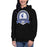 Woman wearing St. Frederick High School Warriors Black Premium Unisex Hoodie 212