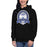 Woman wearing Taylor High School Mustangs Black Premium Unisex Hoodie 212