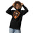 Woman wearing United High School Longhorns Black Premium Unisex Hoodie 225