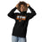 Woman wearing United High School Longhorns Black Premium Unisex Hoodie 049