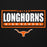 Close-up view of United High School Longhorns Black Premium Unisex Hoodie 049