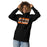 Woman wearing United High School Longhorns Black Premium Unisex Hoodie 098