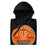 Neatly folded view of United High School Longhorns Black Premium Unisex Hoodie 215