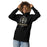 Woman wearing Conroe High School Tigers Black Premium Unisex Hoodie 226