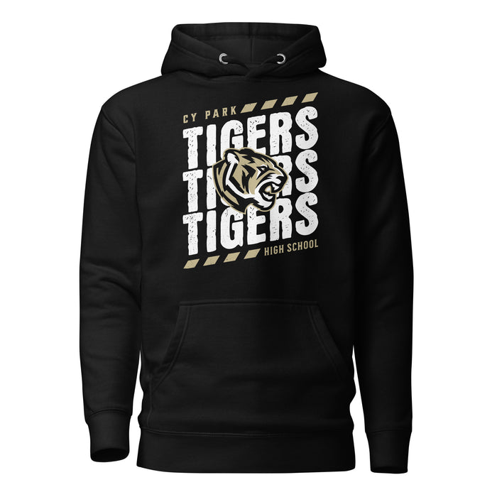 Cypress Park High School Tigers Black Premium Unisex Hoodie 223
