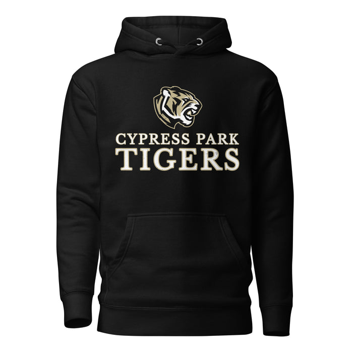 Cypress Park High School Tigers Black Premium Unisex Hoodie 233
