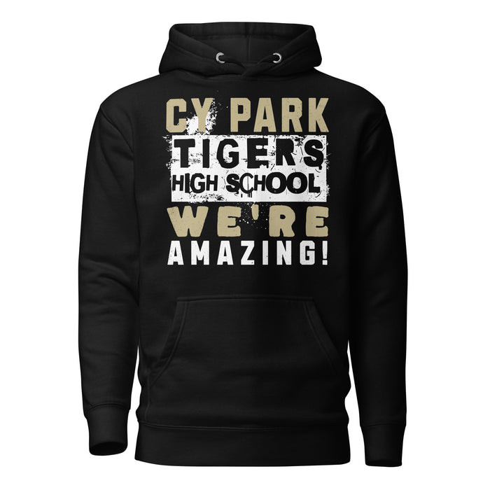 Cypress Park High School Tigers Black Premium Unisex Hoodie 231