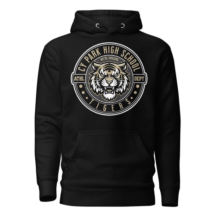 Cypress Park High School Tigers Black Premium Unisex Hoodie 224