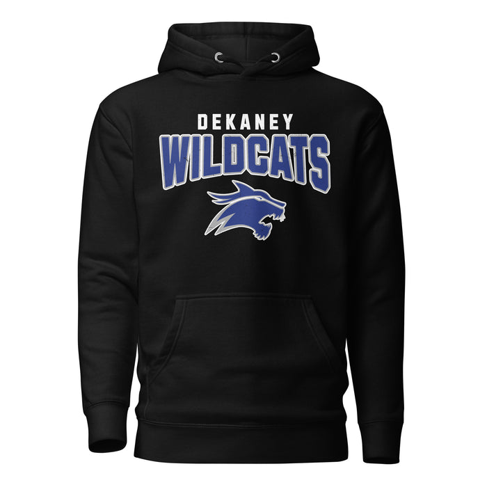 Dekaney High School Wildcats Black Premium Unisex Hoodie 234