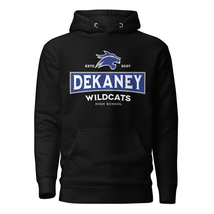 Dekaney High School Wildcats Black Premium Unisex Hoodie 202