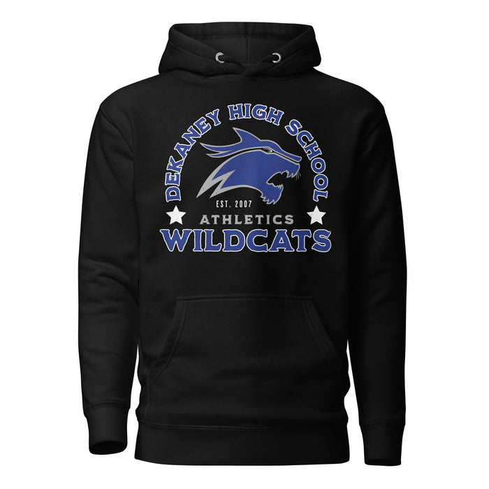 Dekaney High School Wildcats Black Premium Unisex Hoodie 208