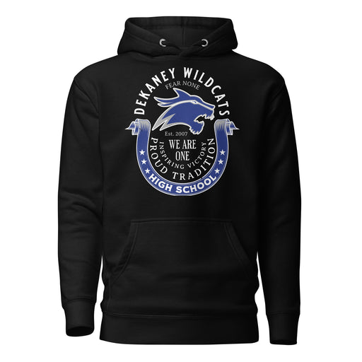 Dekaney High School Wildcats Black Premium Unisex Hoodie 229